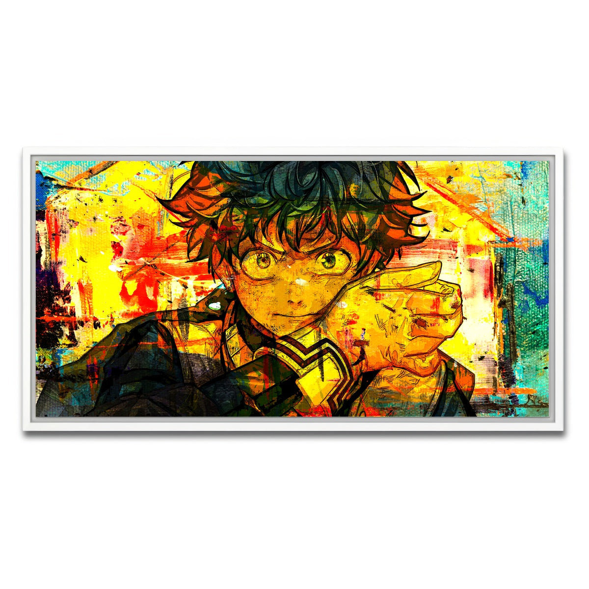 AUTO-MOCKUP WHITE | One For All | 1 Piece | White Framed Canvas | group=2x1