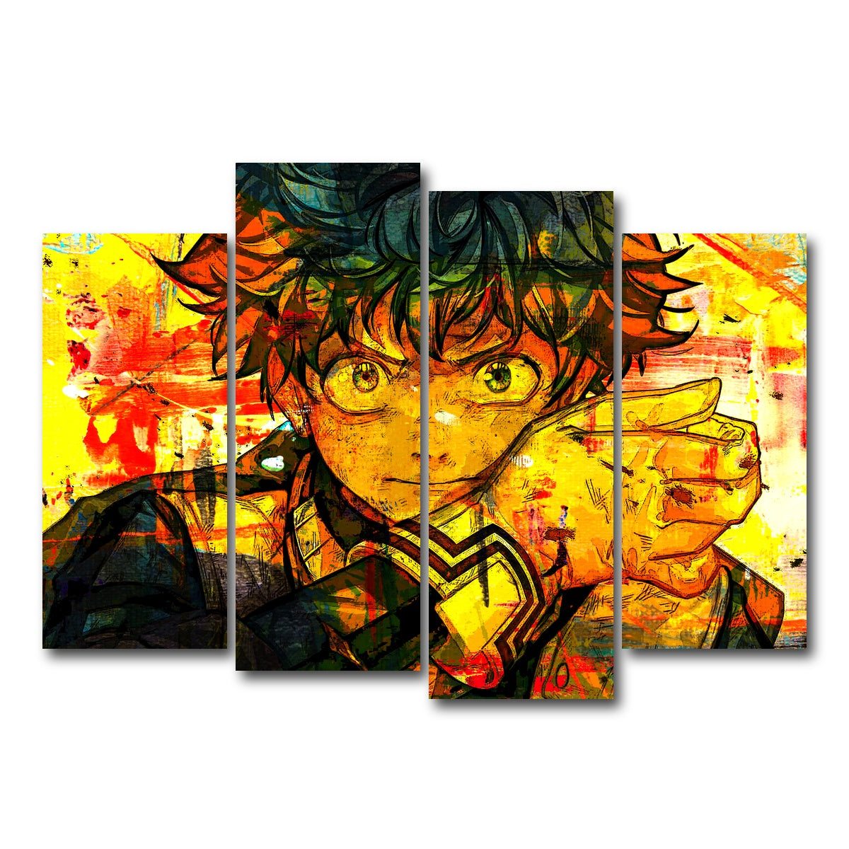 AUTO-MOCKUP WHITE | One For All | 4 Piece | Gallery Wrap Canvas | group=4_normal