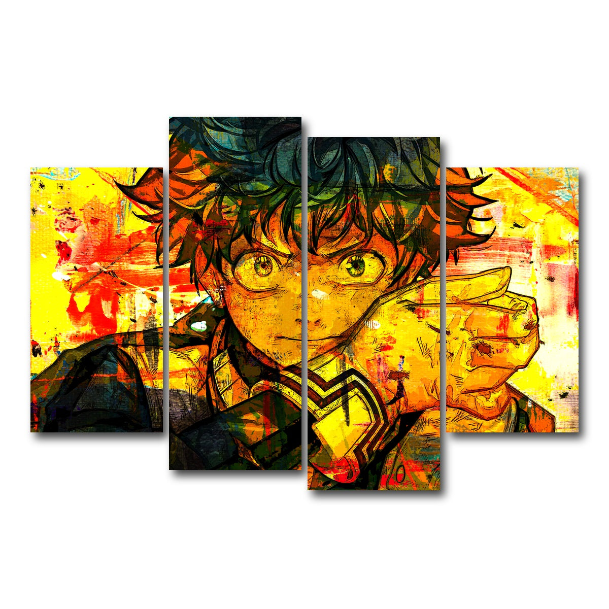 AUTO-MOCKUP WHITE | One For All | 4 Piece | Gallery Wrap Canvas | group=4_short