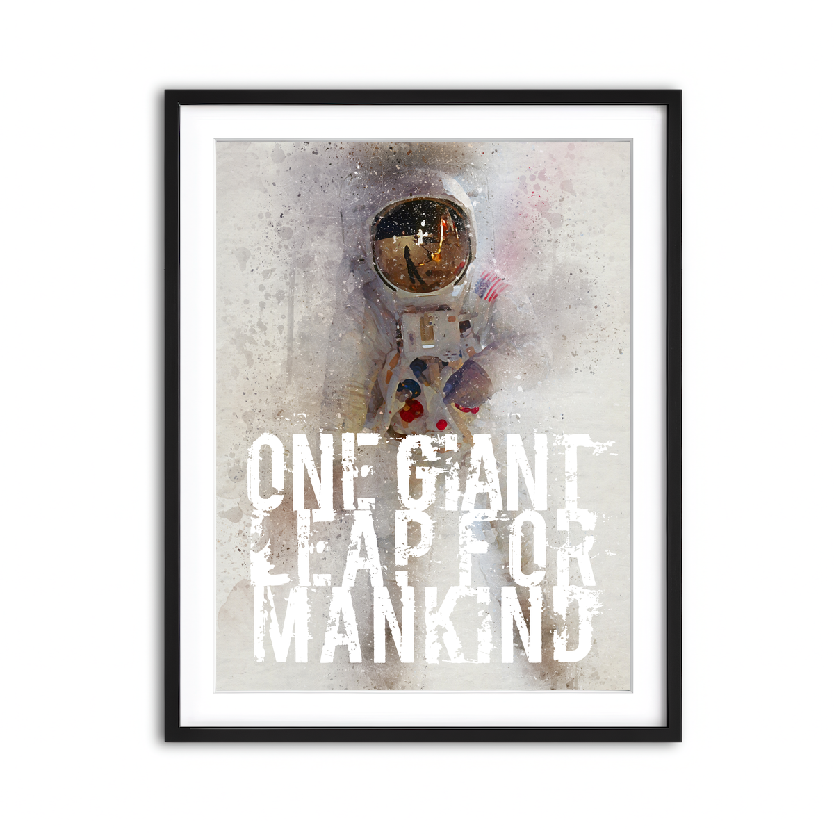 Framed Print 3x4 Black