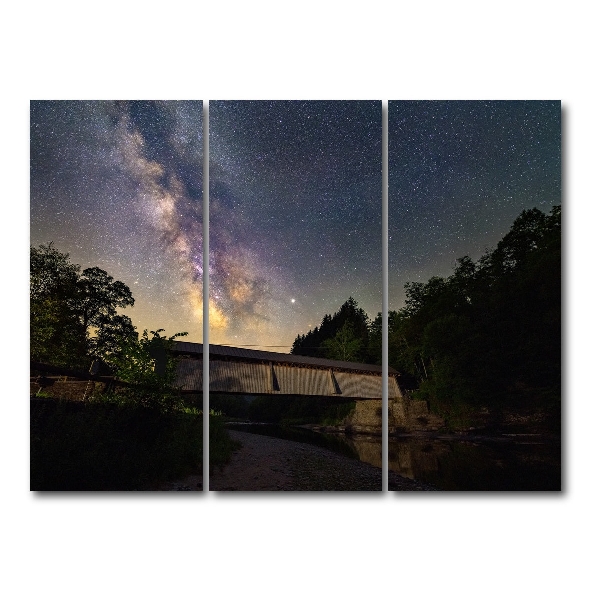 AUTO-MOCKUP WHITE | One Lane Ahead | 3 Piece | Gallery Wrap Canvas | group=8x18