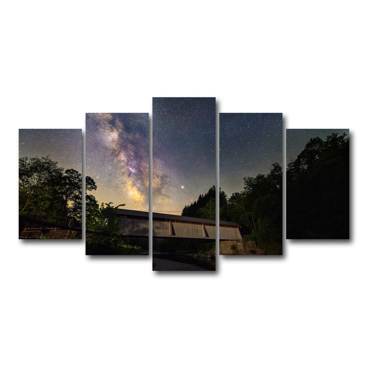 AUTO-MOCKUP WHITE | One Lane Ahead | 5 Piece | Gallery Wrap Canvas | group=5_normal