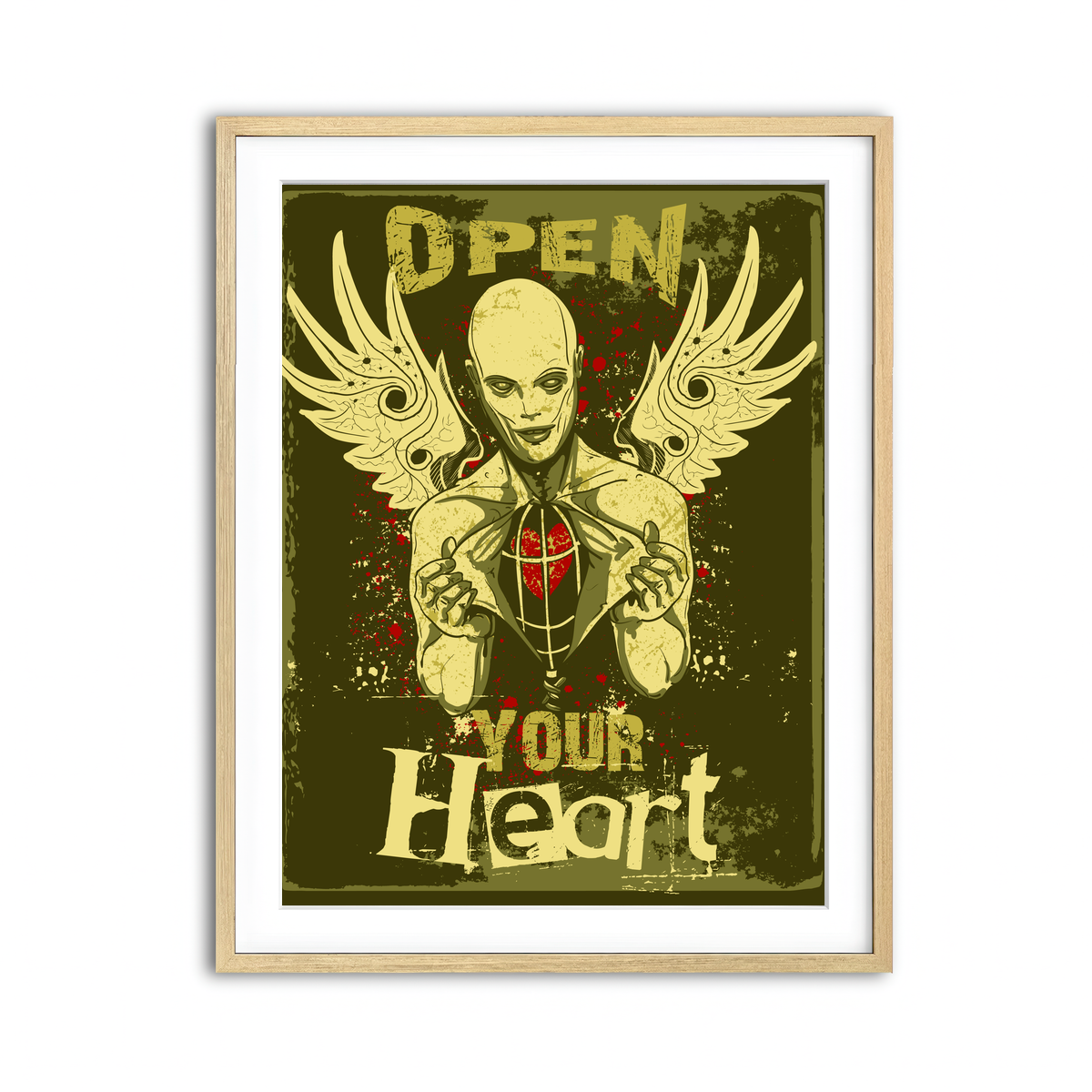 Framed Print 3x4 Natural