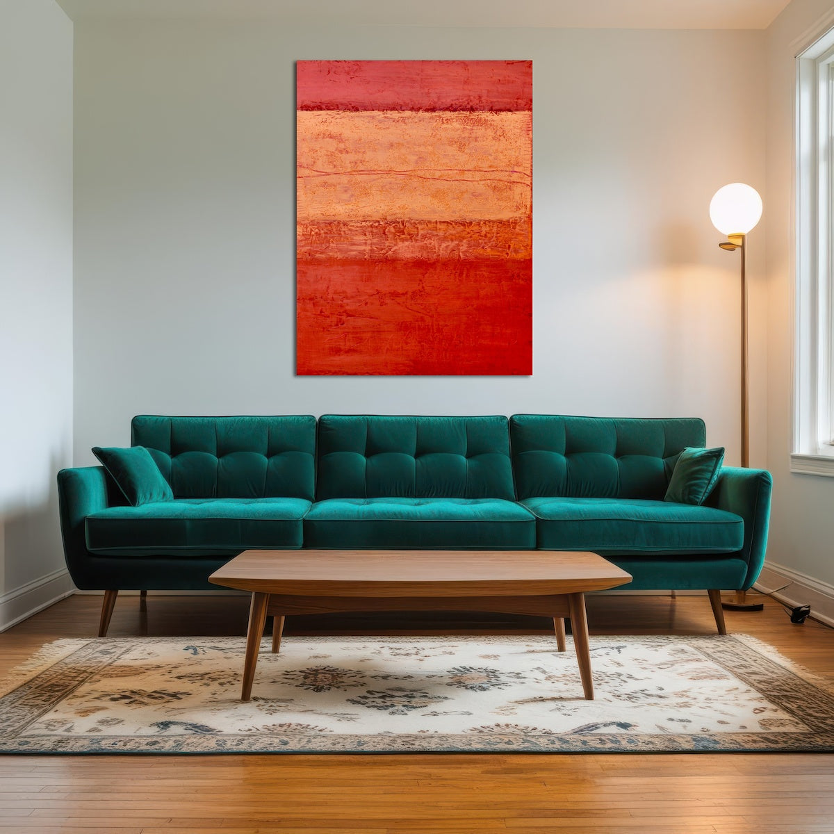 AUTO-MOCKUP ROOM | Orange Cloud Decending