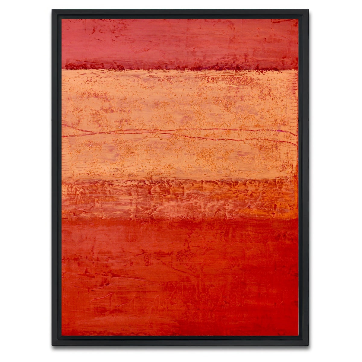 AUTO-MOCKUP WHITE | Orange Cloud Decending | 1 Piece | Black Framed Canvas | group=3x4