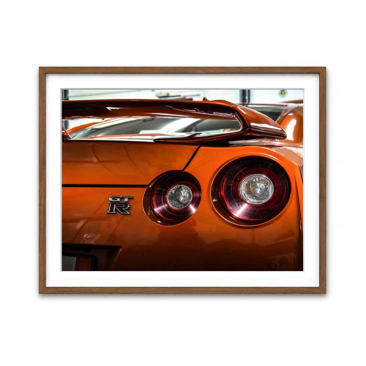 Framed Print 4x3 Walnut