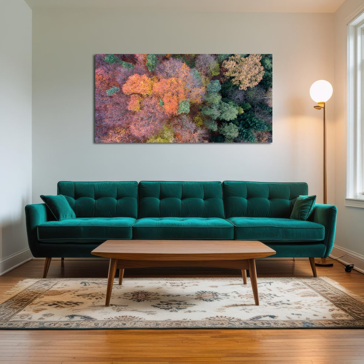 AUTO-MOCKUP ROOM | Orange and Green