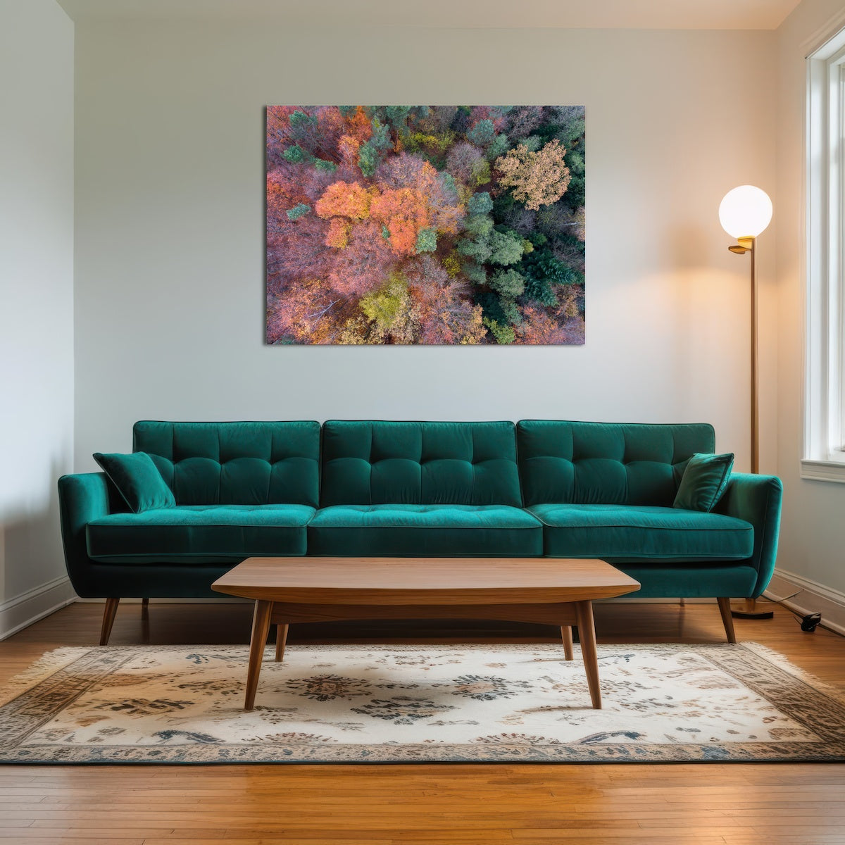 AUTO-MOCKUP ROOM | Orange and Green