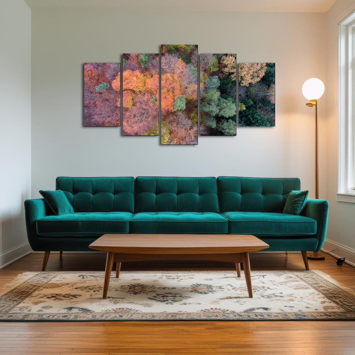 AUTO-MOCKUP ROOM | Orange and Green