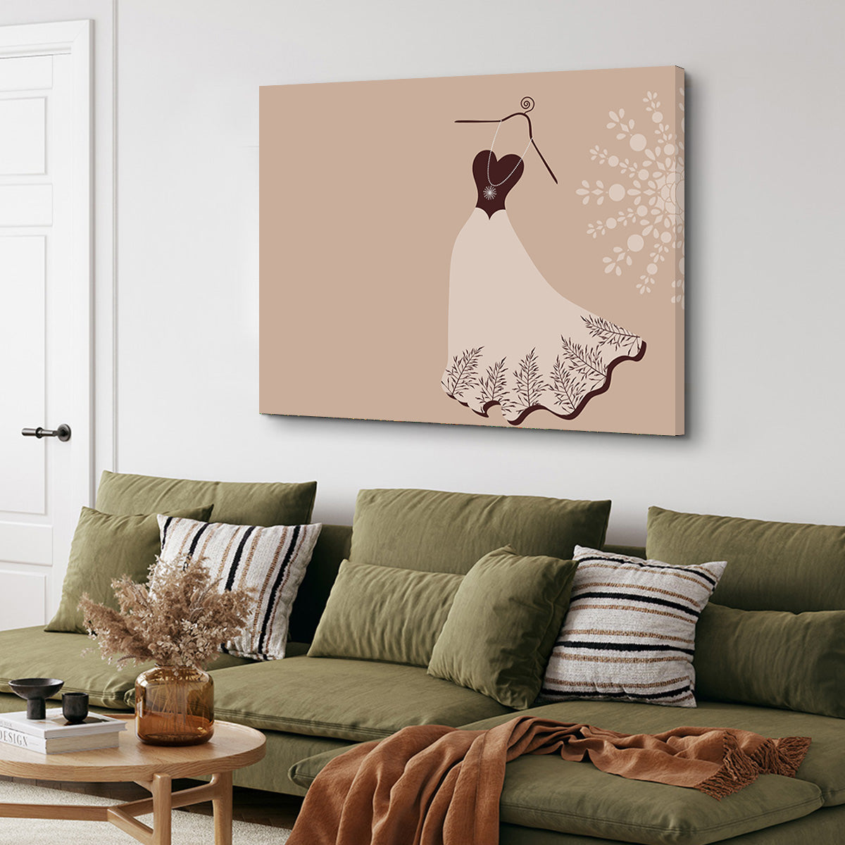 Organic Gown Wall Art
