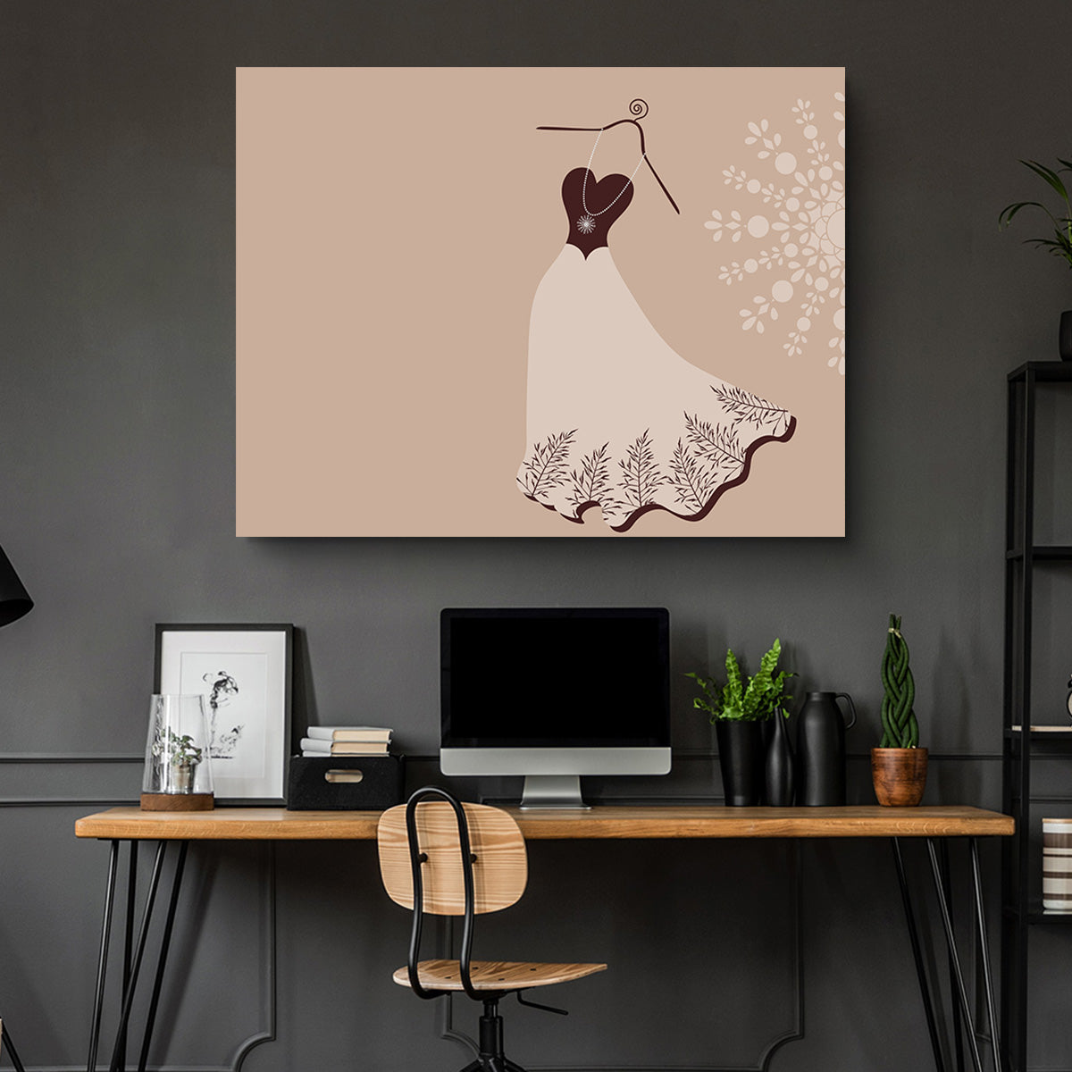 Organic Gown Wall Art