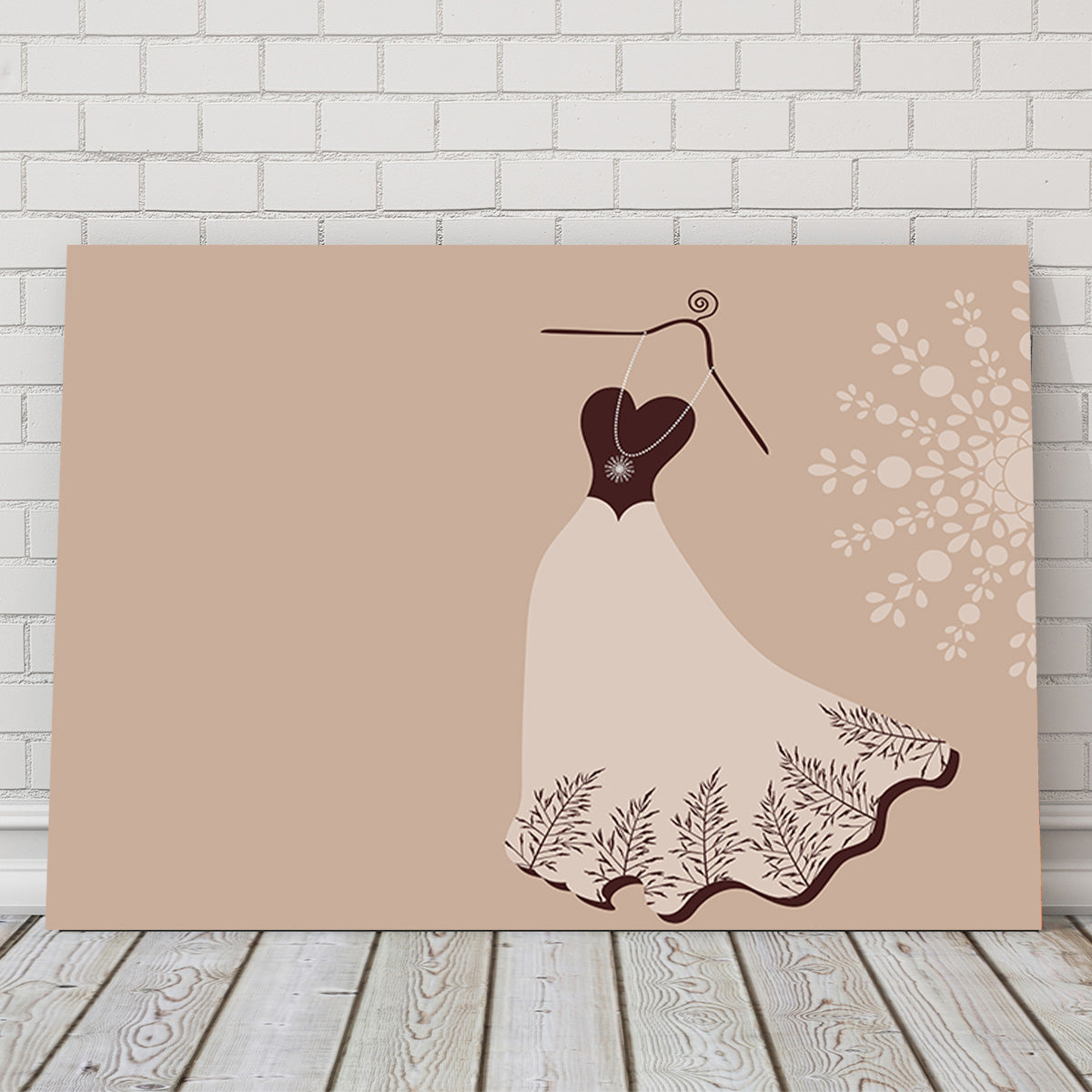 Organic Gown Wall Art