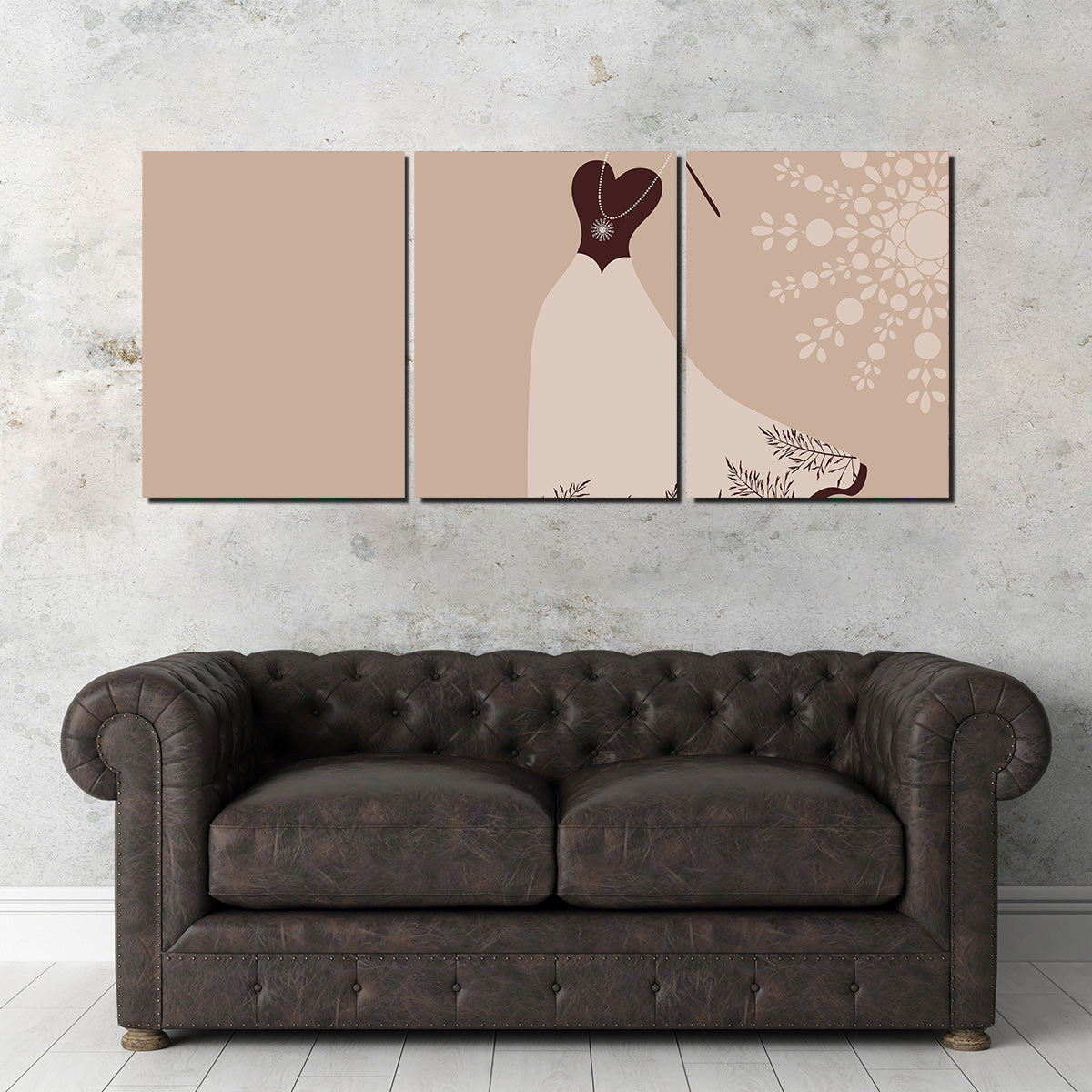 Organic Gown Wall Art