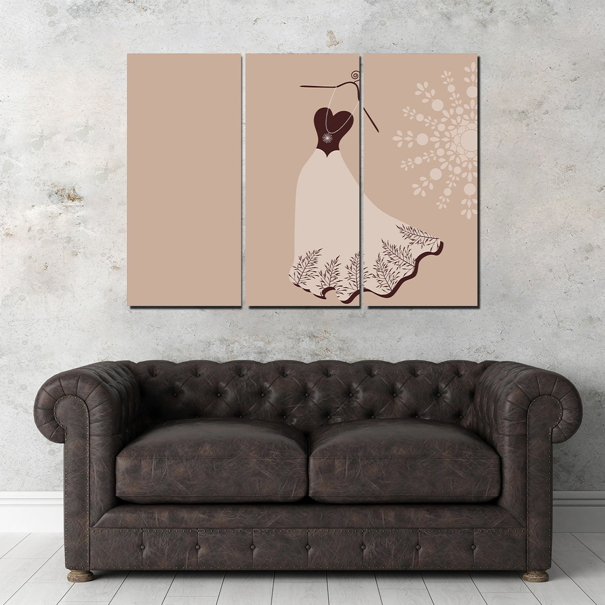 Organic Gown Wall Art