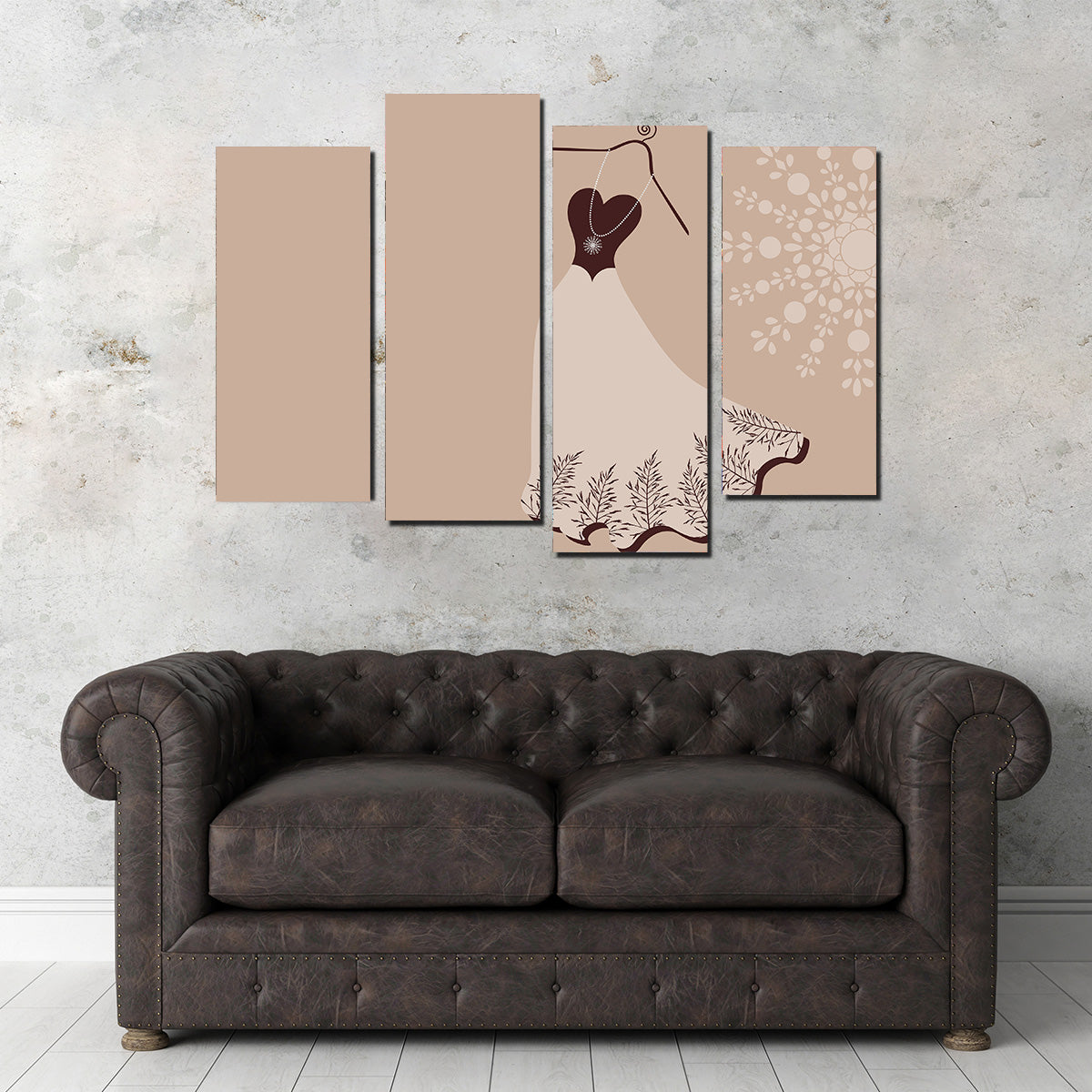Organic Gown Wall Art