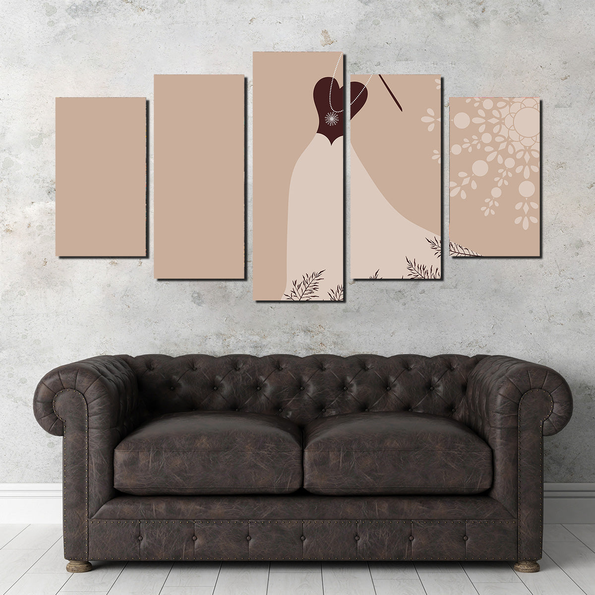 Organic Gown Wall Art