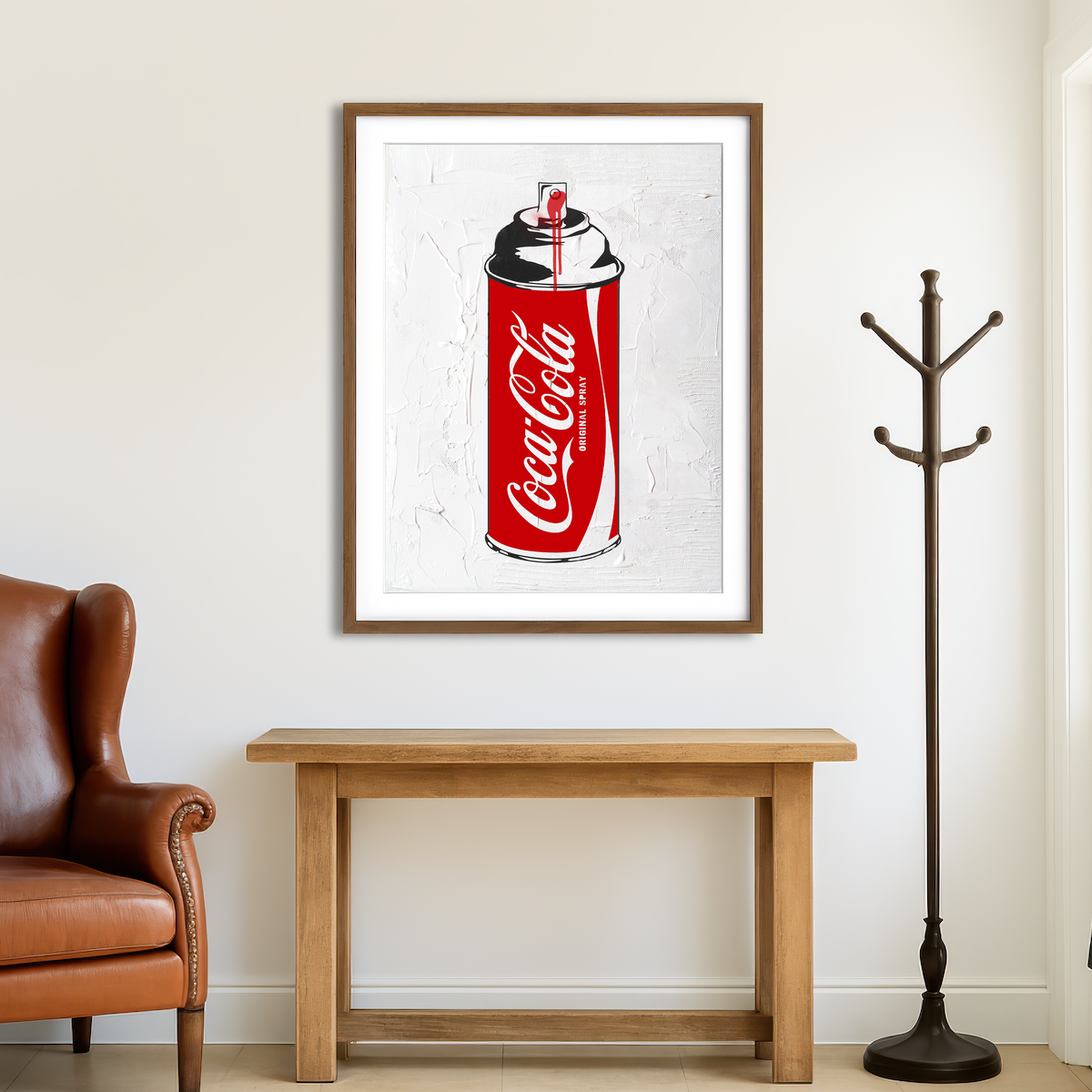 AUTO-MOCKUP ROOM | Original Spray Wall Art