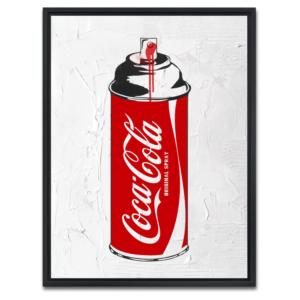 AUTO-MOCKUP WHITE | Original Spray | 1 Piece | Black Framed Canvas | group=3x4