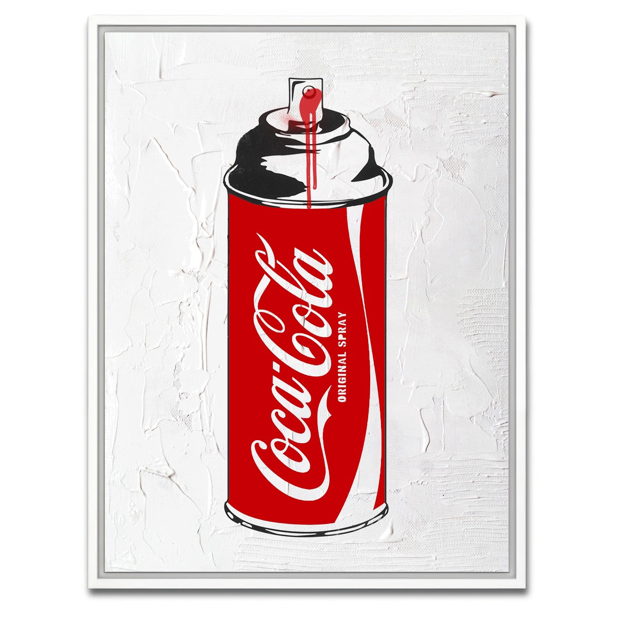 AUTO-MOCKUP WHITE | Original Spray | 1 Piece | White Framed Canvas | group=3x4