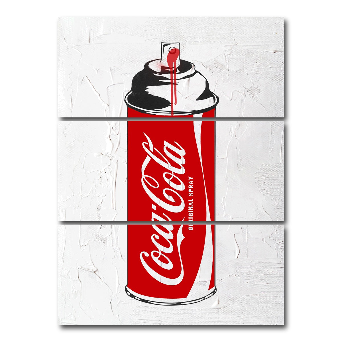 AUTO-MOCKUP WHITE | Original Spray | 3 Piece | Gallery Wrap Canvas | group=8x18_stacked