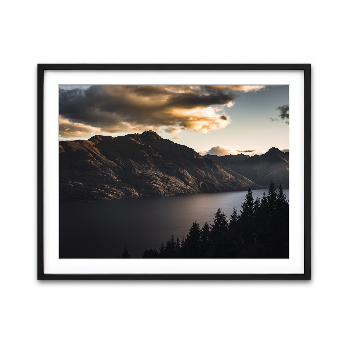Framed Print 4x3 Black