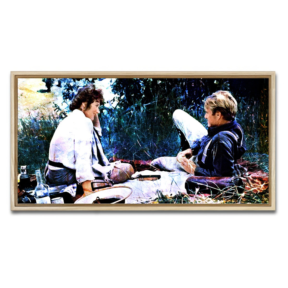 AUTO-MOCKUP WHITE | Out Of Africa | 1 Piece | Natural Framed Canvas | group=2x1