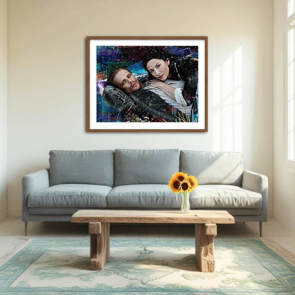 AUTO-MOCKUP ROOM | Outlander Wall Art