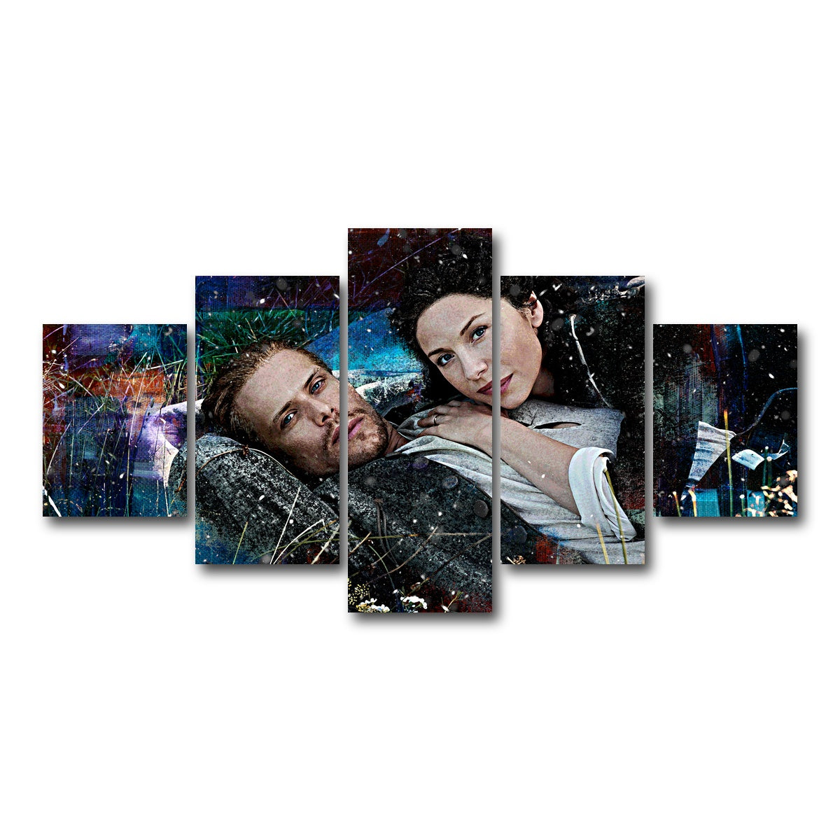 AUTO-MOCKUP WHITE | Outlander | 5 Piece | Gallery Wrap Canvas | group=5_short