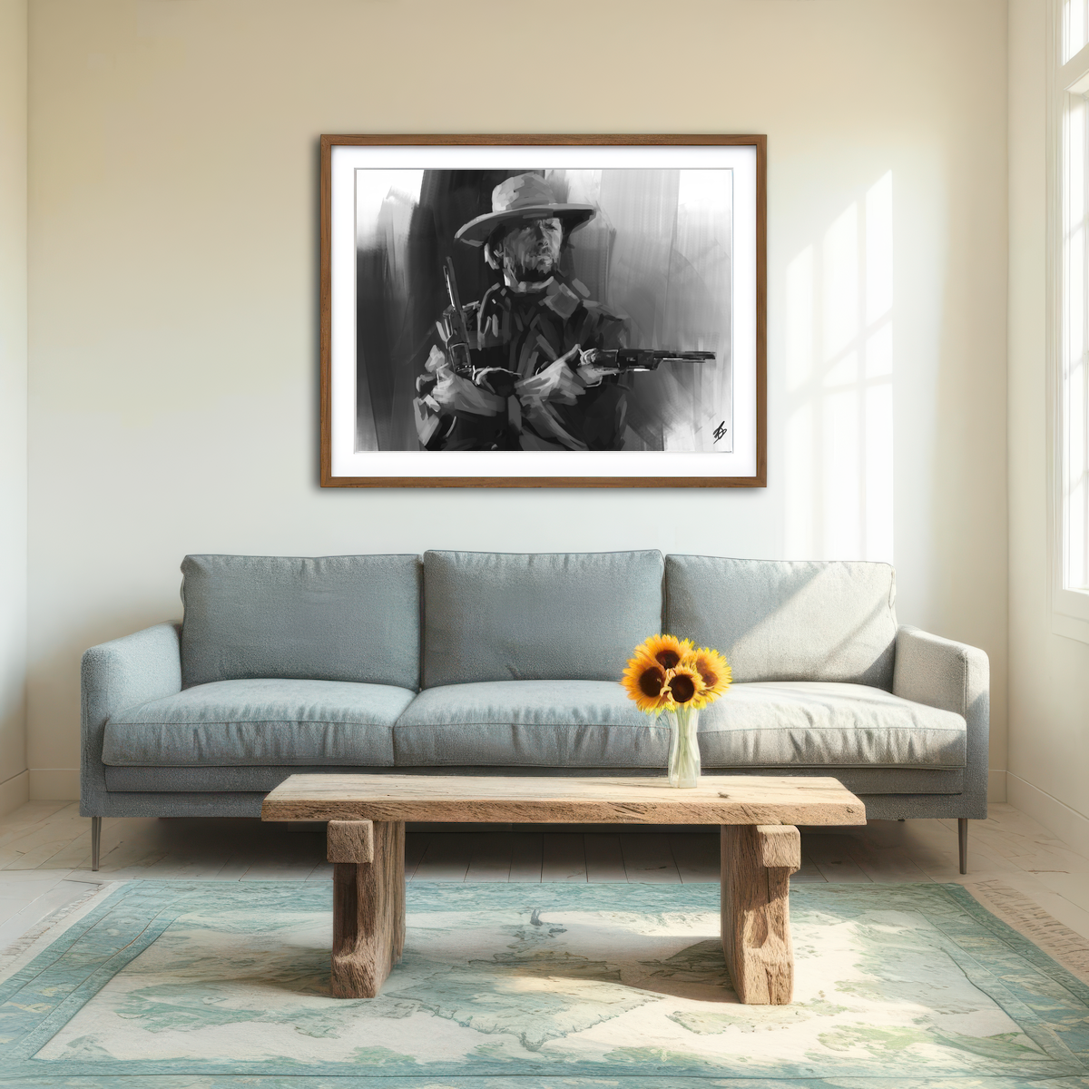 AUTO-MOCKUP ROOM | Outlaw Wall Art