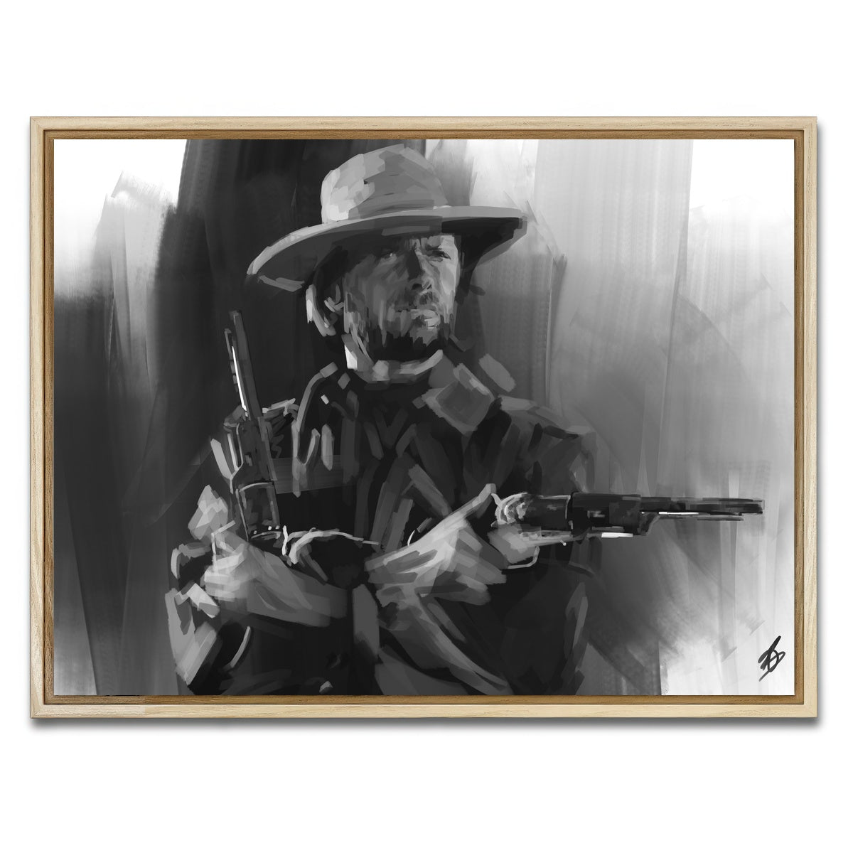 AUTO-MOCKUP WHITE | Outlaw | 1 Piece | Natural Framed Canvas | group=4x3