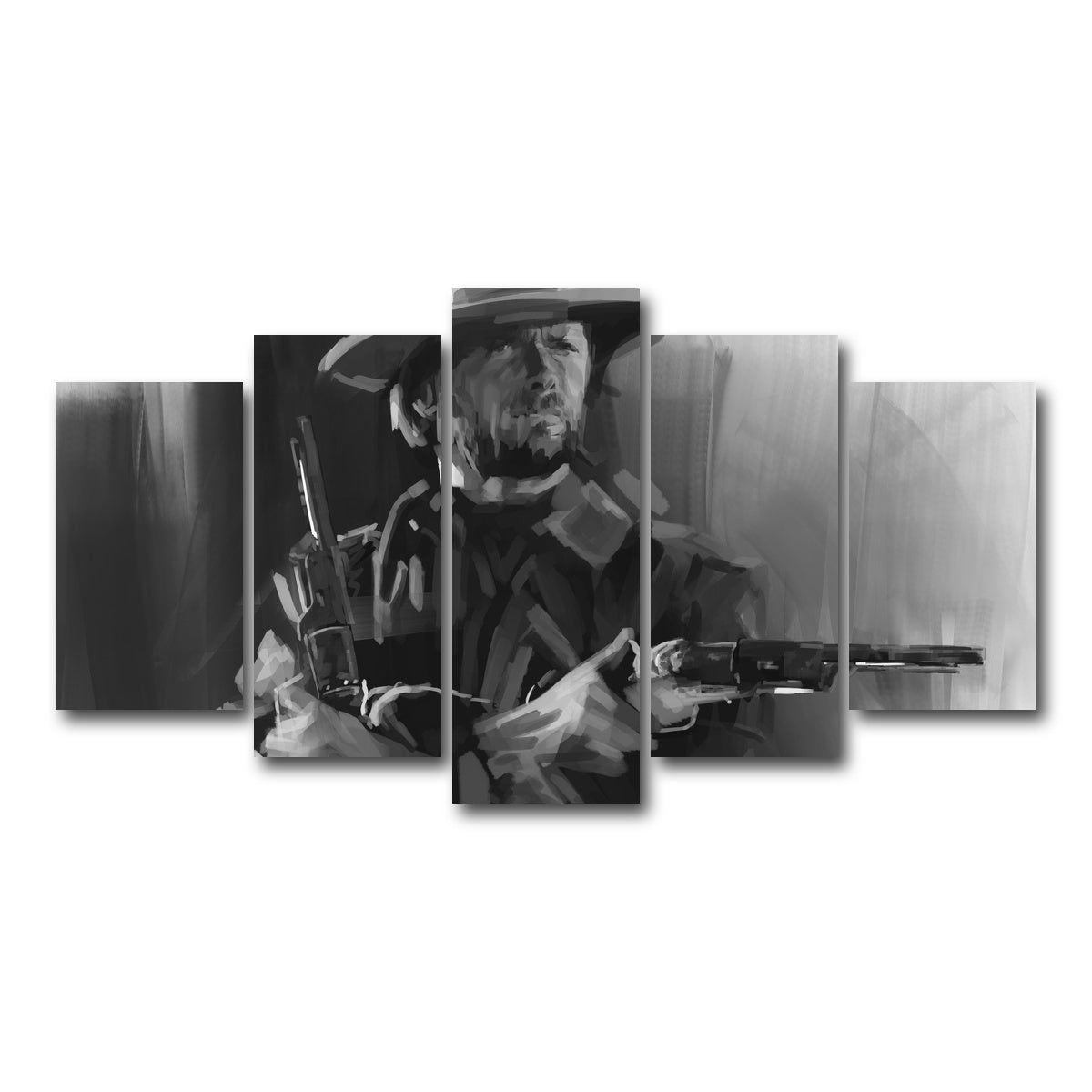 AUTO-MOCKUP WHITE | Outlaw | 5 Piece | Gallery Wrap Canvas | group=5_normal
