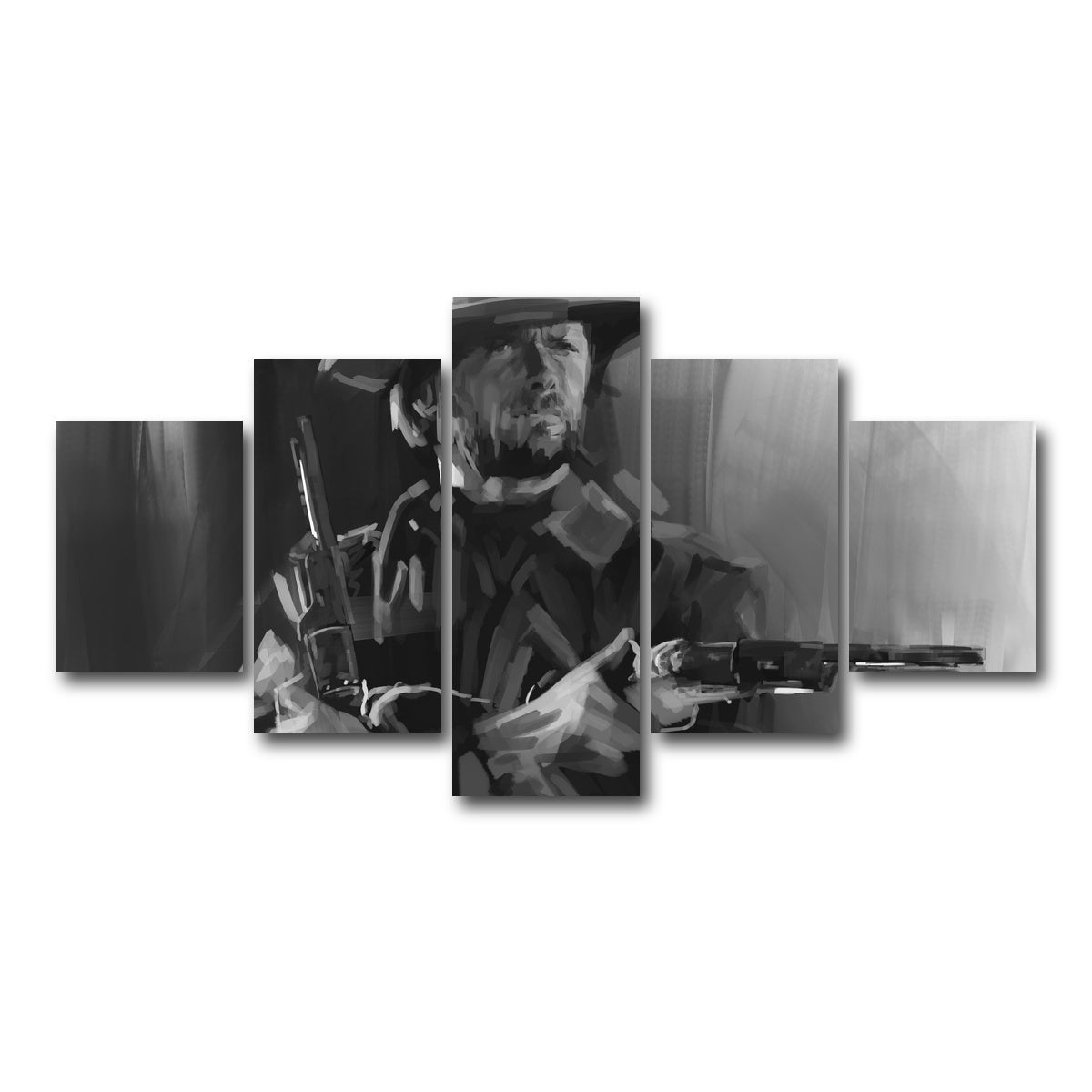 AUTO-MOCKUP WHITE | Outlaw | 5 Piece | Gallery Wrap Canvas | group=5_short