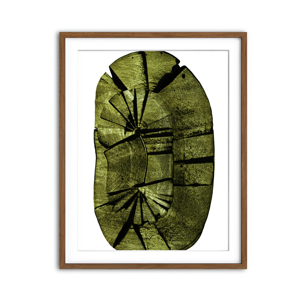 Framed Print 3x4 Walnut