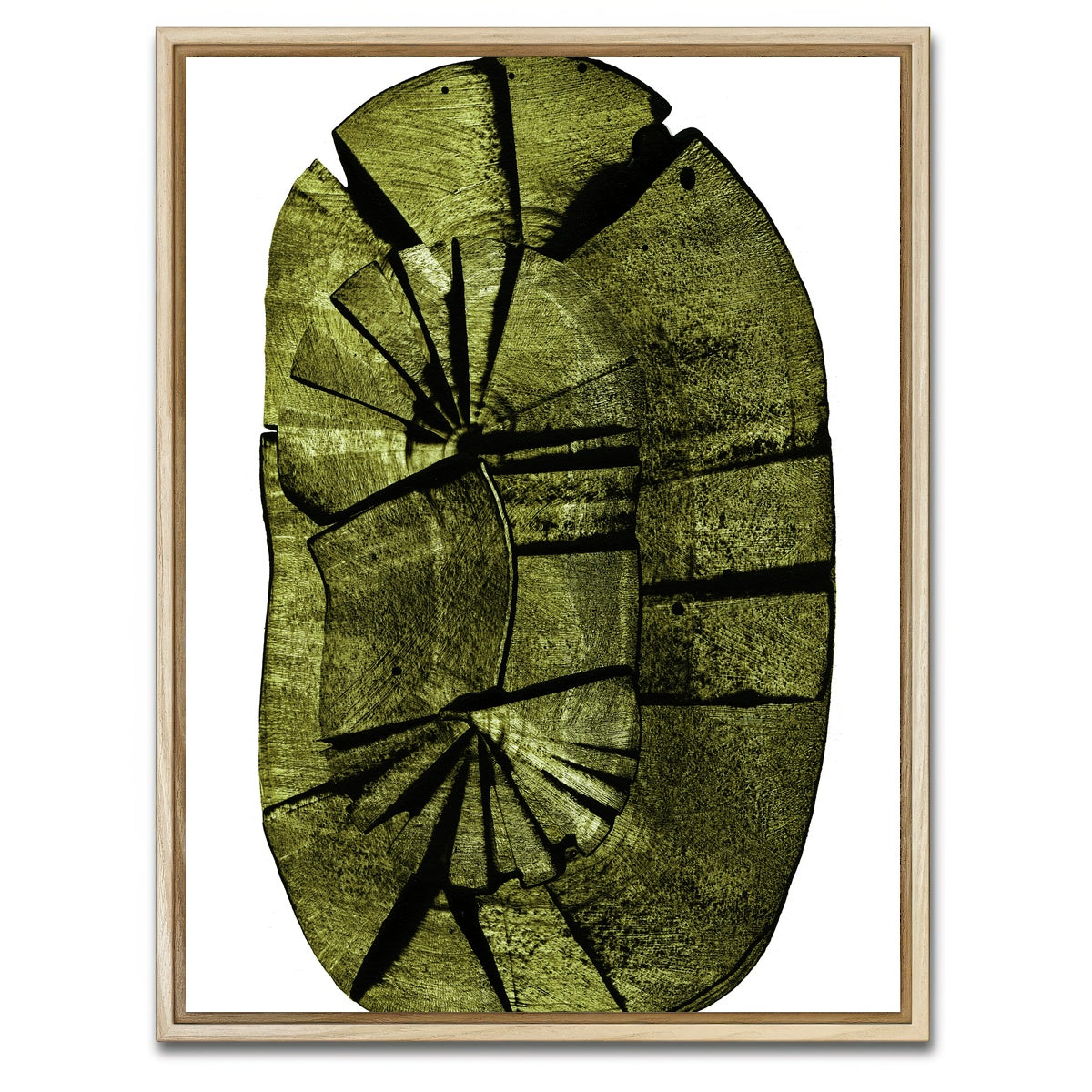 AUTO-MOCKUP WHITE | Oval Stump | 1 Piece | Natural Framed Canvas | group=3x4