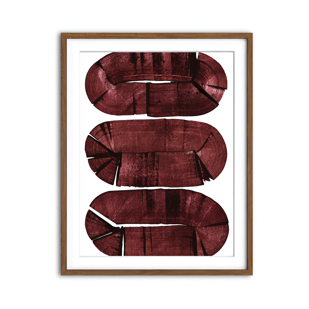 Framed Print 3x4 Walnut