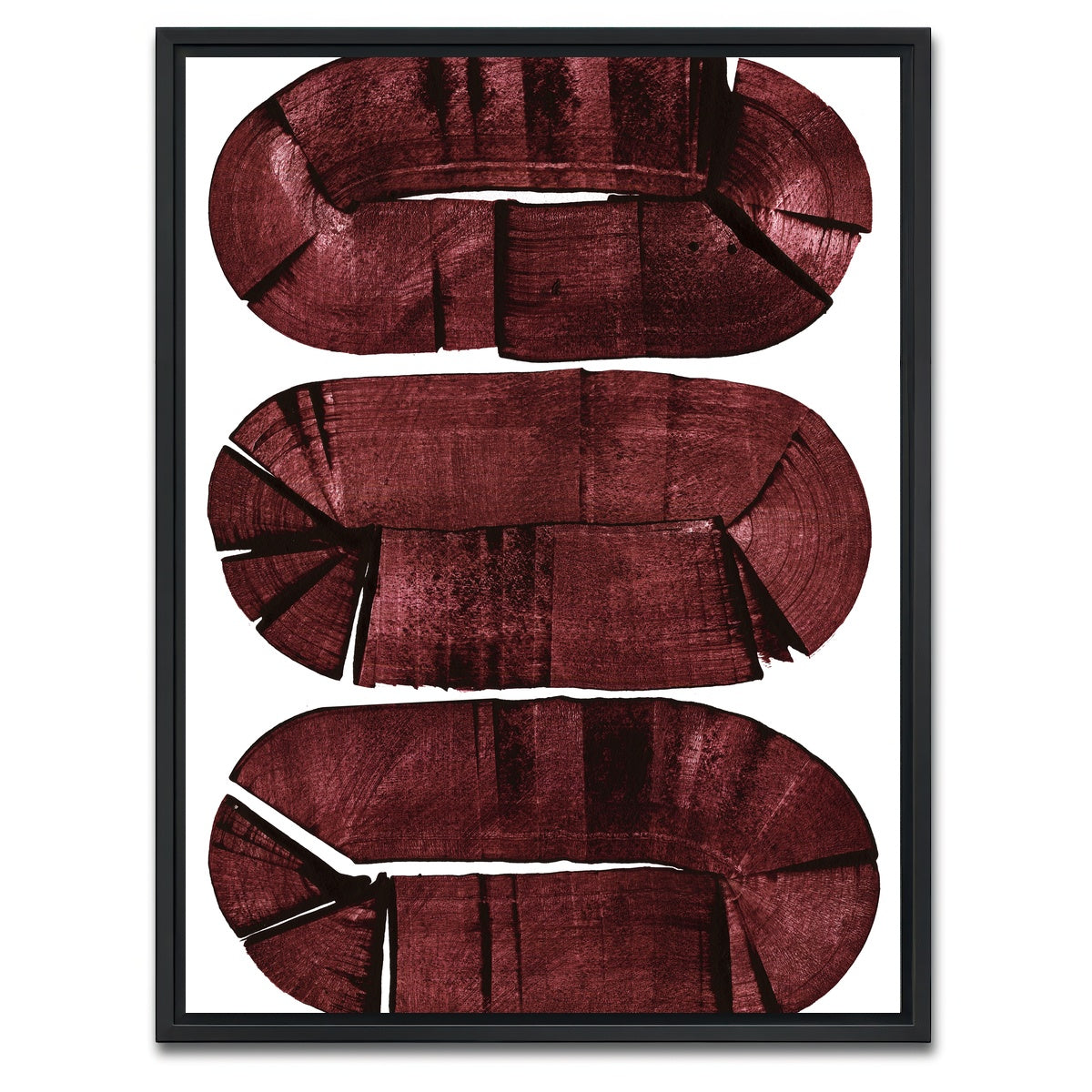 AUTO-MOCKUP WHITE | Oval Woods | 1 Piece | Black Framed Canvas | group=3x4