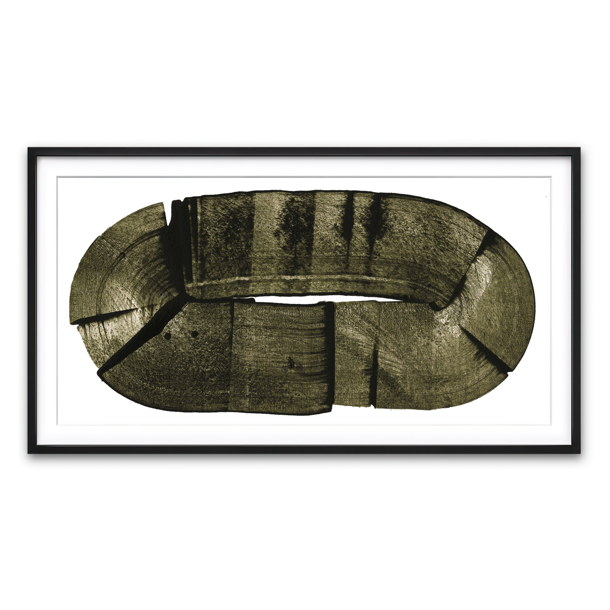 Framed Print 2x1 Black