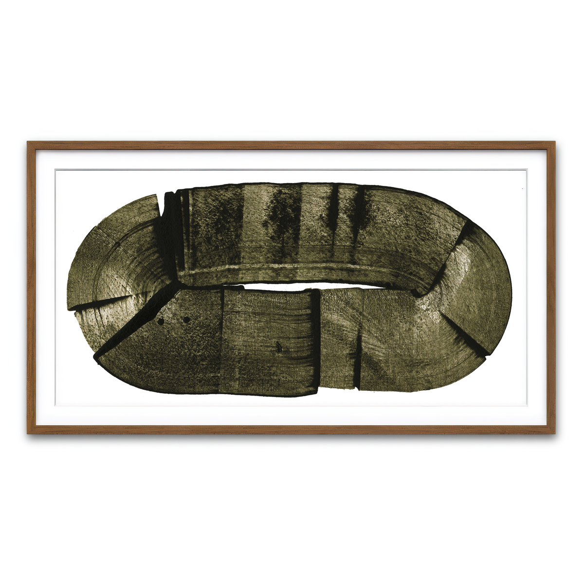 Framed Print 2x1 Walnut