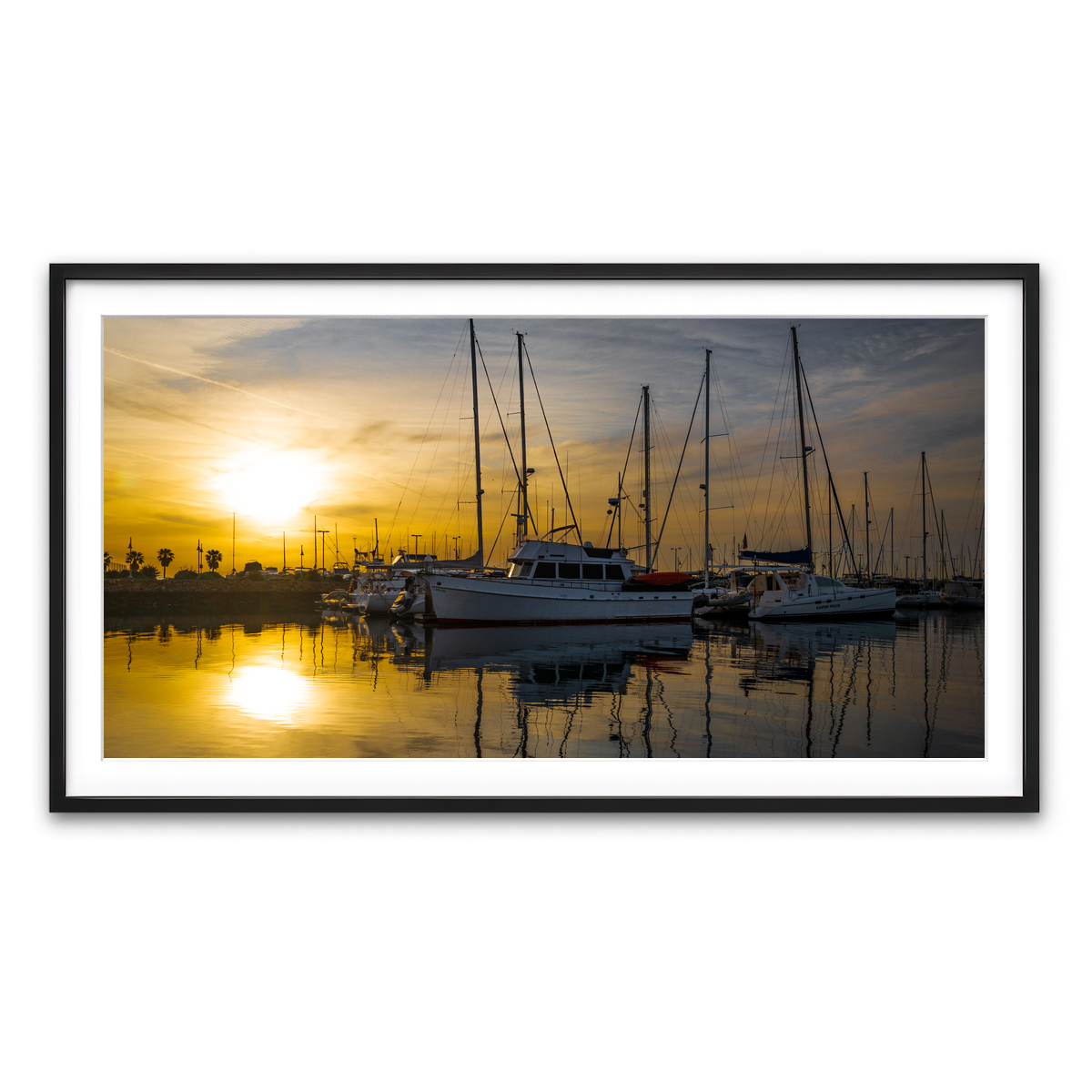 Framed Print 2x1 Black