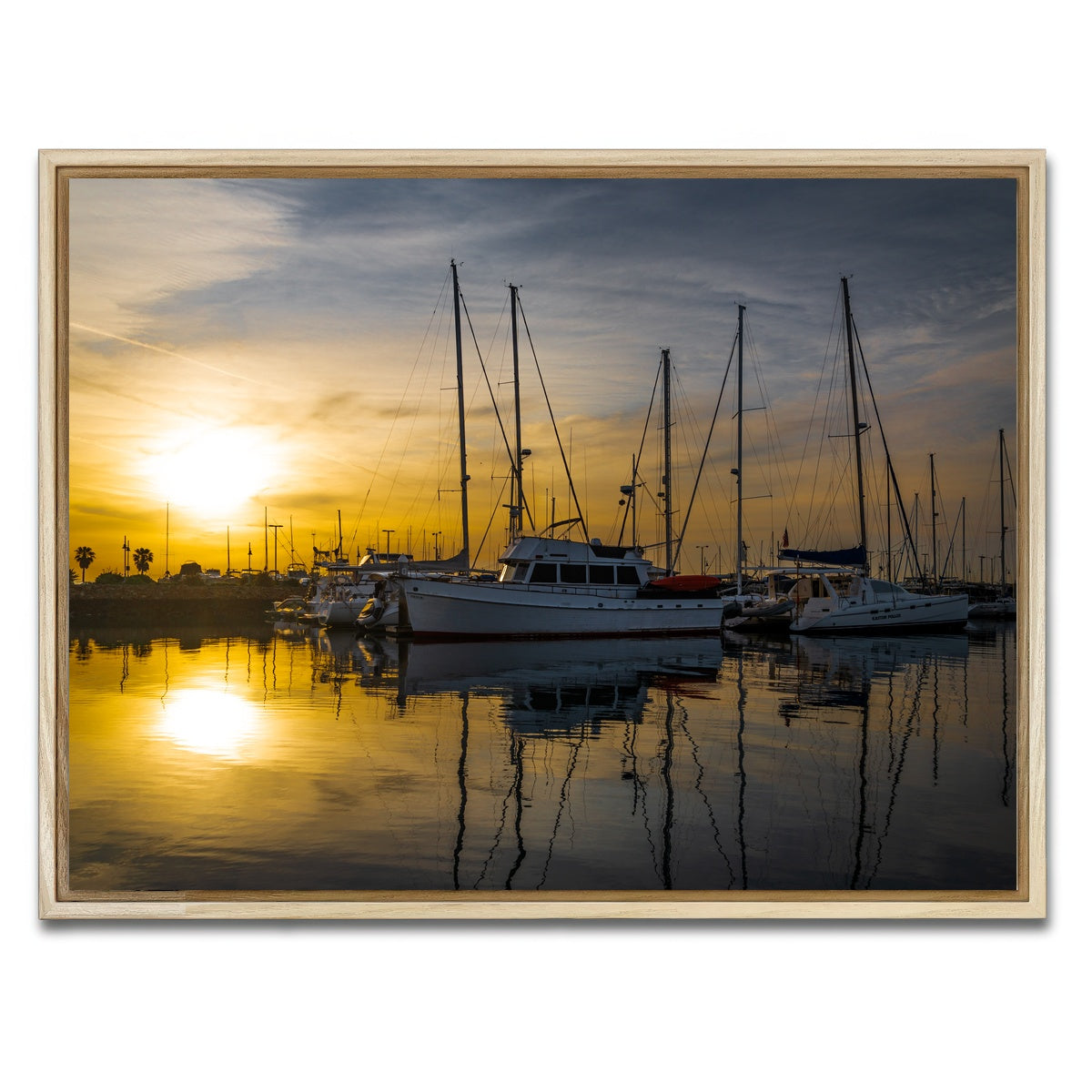 AUTO-MOCKUP WHITE | Oxnard CA | 1 Piece | Natural Framed Canvas | group=4x3