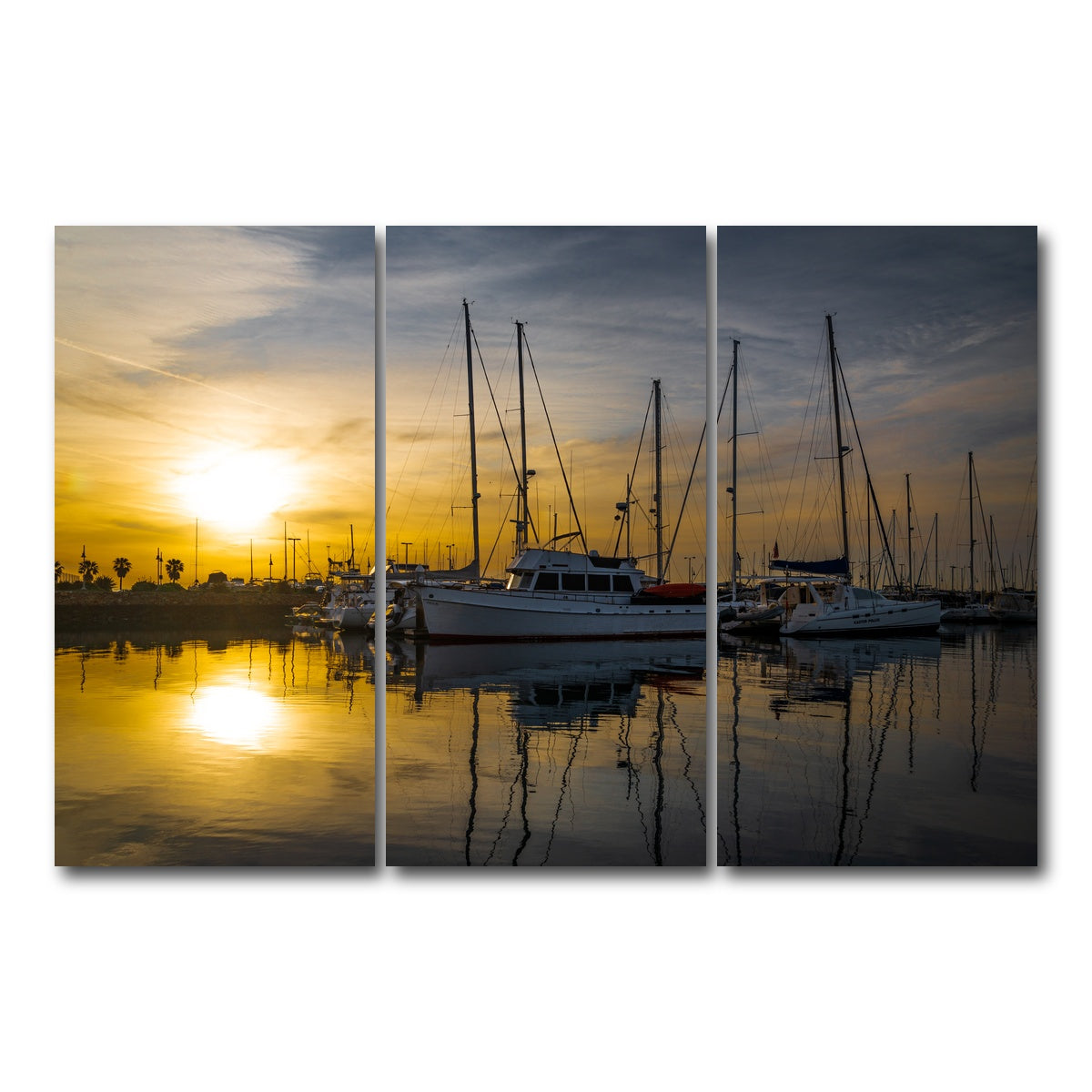 AUTO-MOCKUP WHITE | Oxnard CA | 3 Piece | Gallery Wrap Canvas | group=12x24
