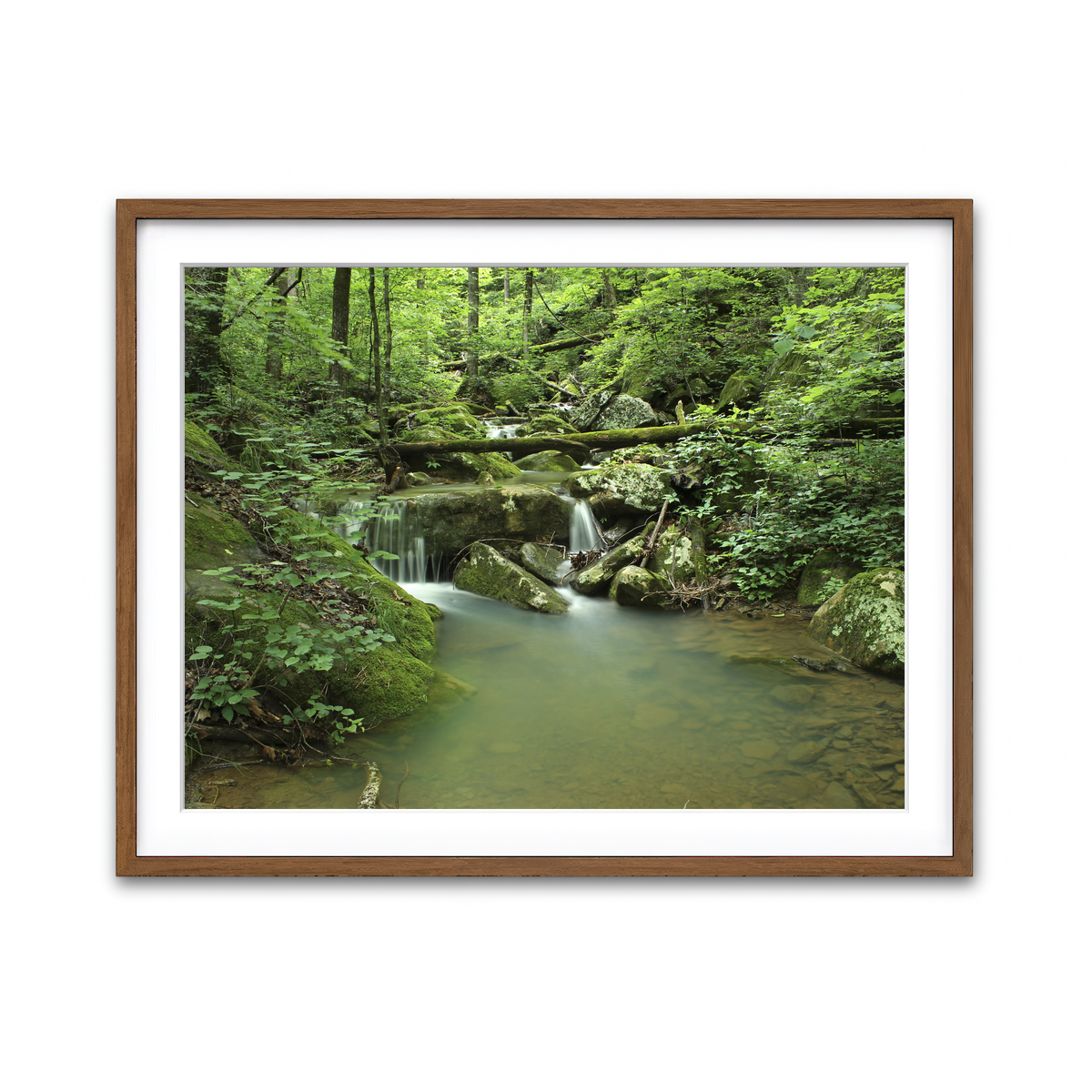Framed Print 4x3 Walnut
