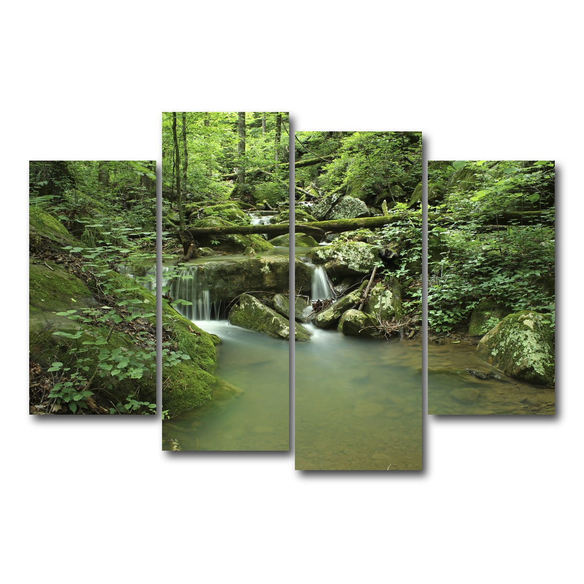 AUTO-MOCKUP WHITE | Ozark National Forest | 4 Piece | Gallery Wrap Canvas | group=4_short