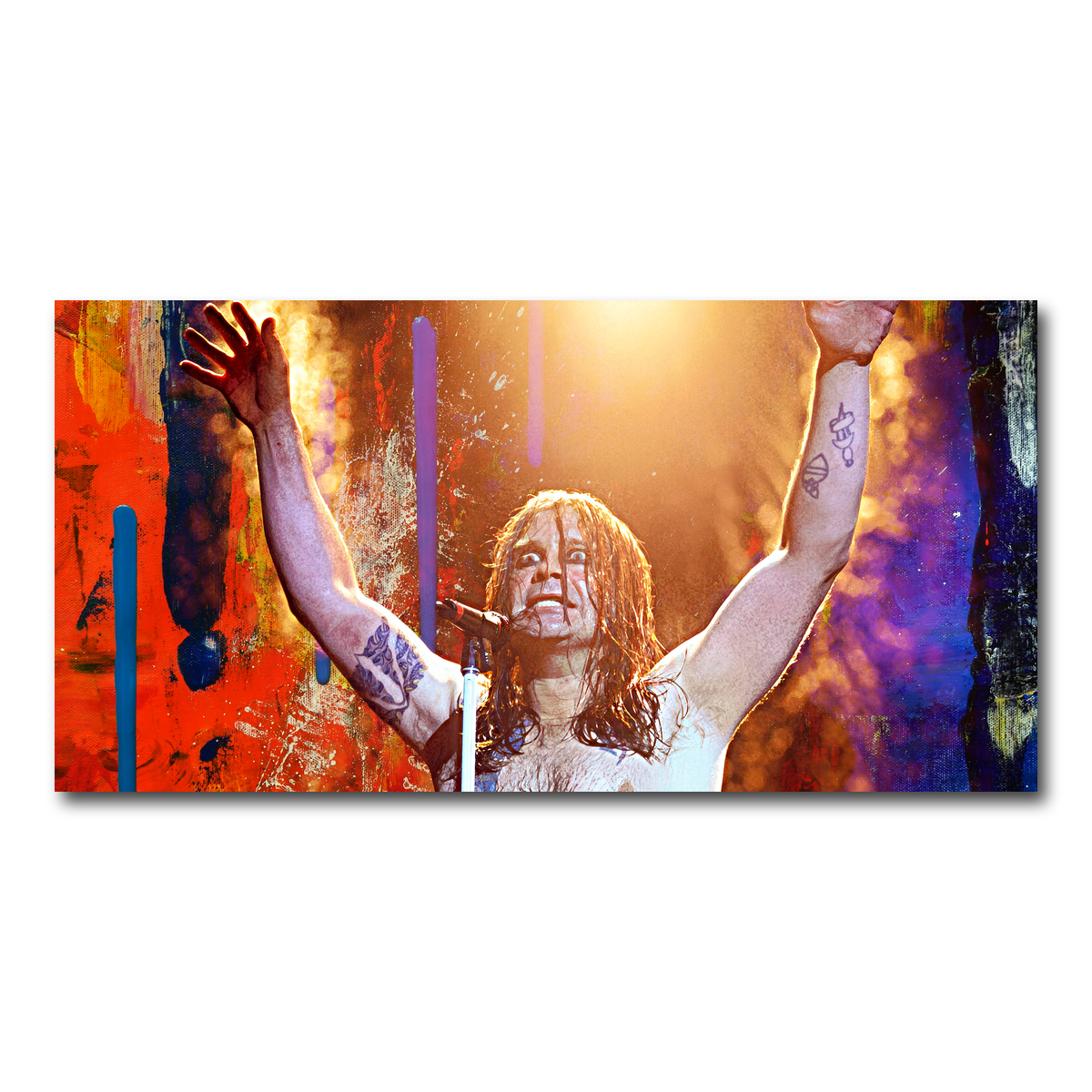 Ozzy Osbourne Panoramic Wall Art
