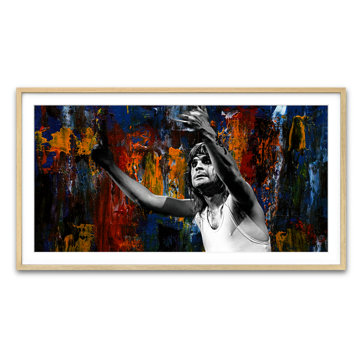 Framed Print 2x1 Natural