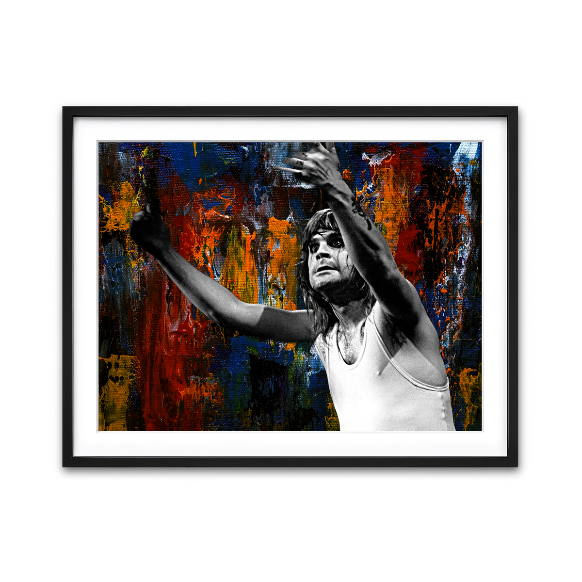 Framed Print 4x3 Black
