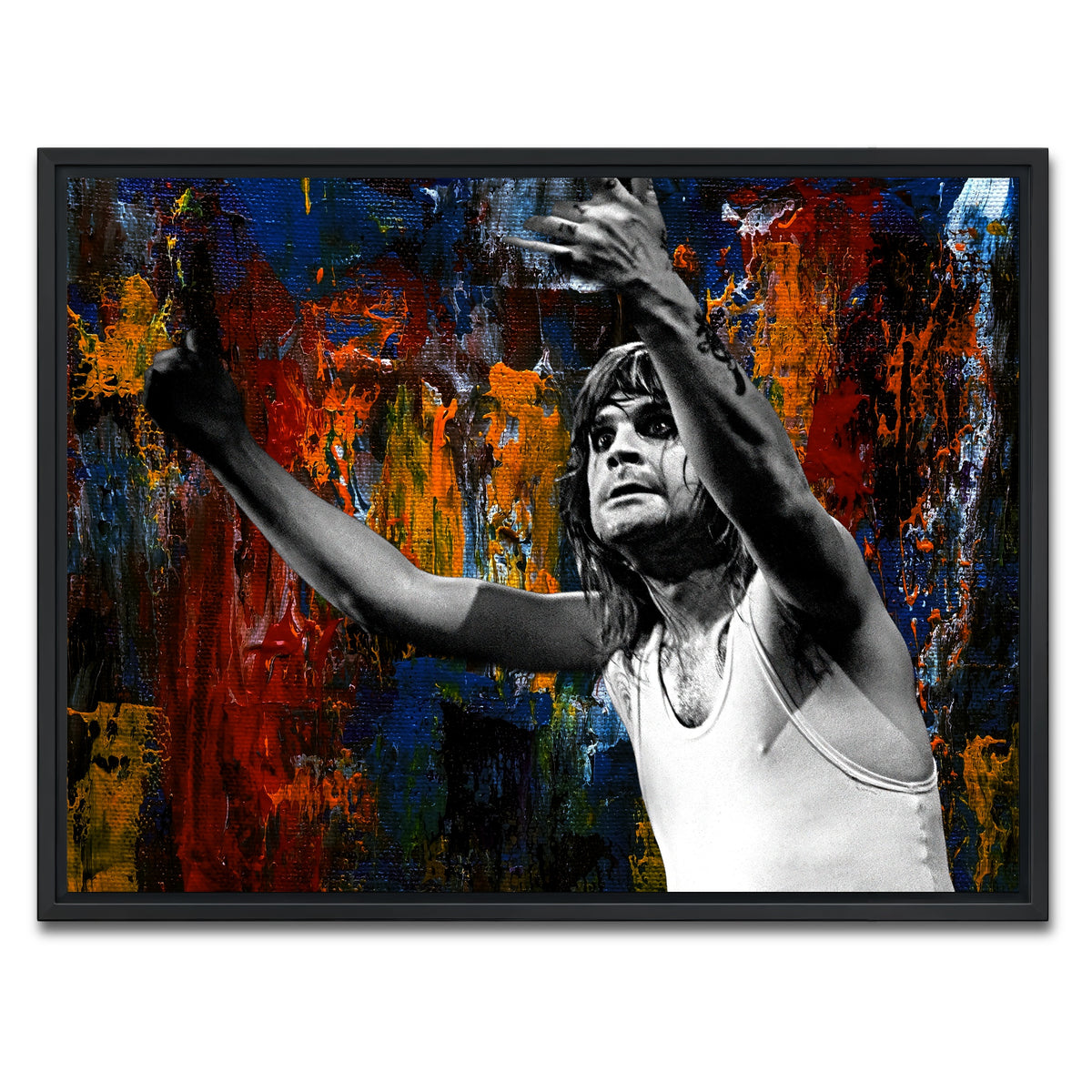 AUTO-MOCKUP WHITE | Ozzy Abstract | 1 Piece | Black Framed Canvas | group=4x3