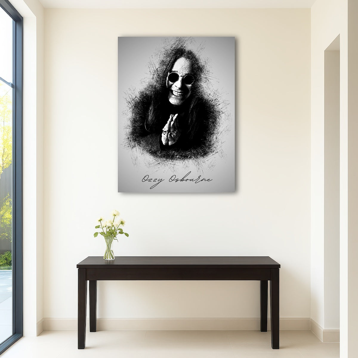 AUTO-MOCKUP ROOM | Ozzy Osbourne Sketch