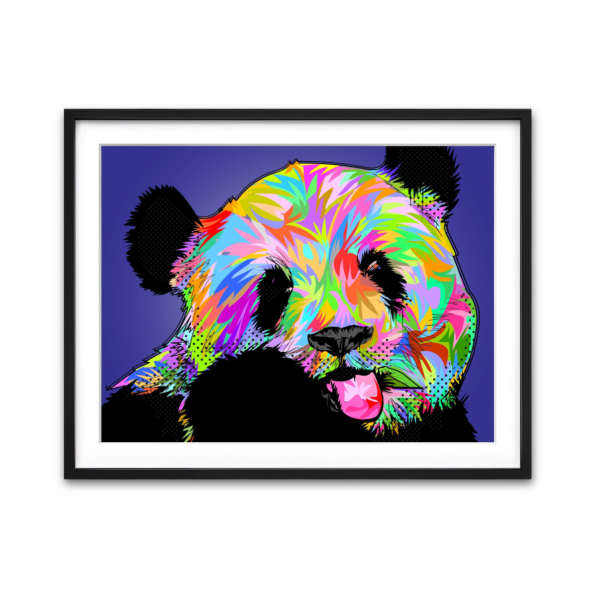 Framed Print 4x3 Black