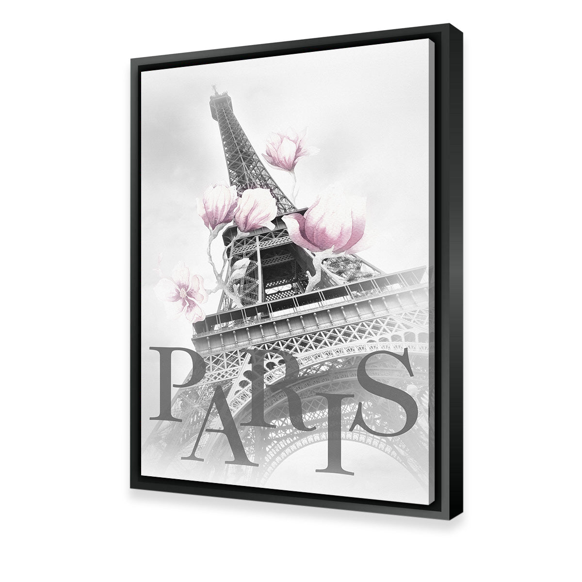 PARIS Magnolia Eiffel Tower Wall Art